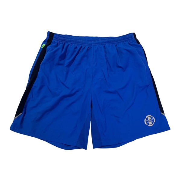 Polo Sport Ralph Lauren Other - Polo Sport Ralph Lauren Mens Blue Running Shorts Large Zipper Pocket Lined